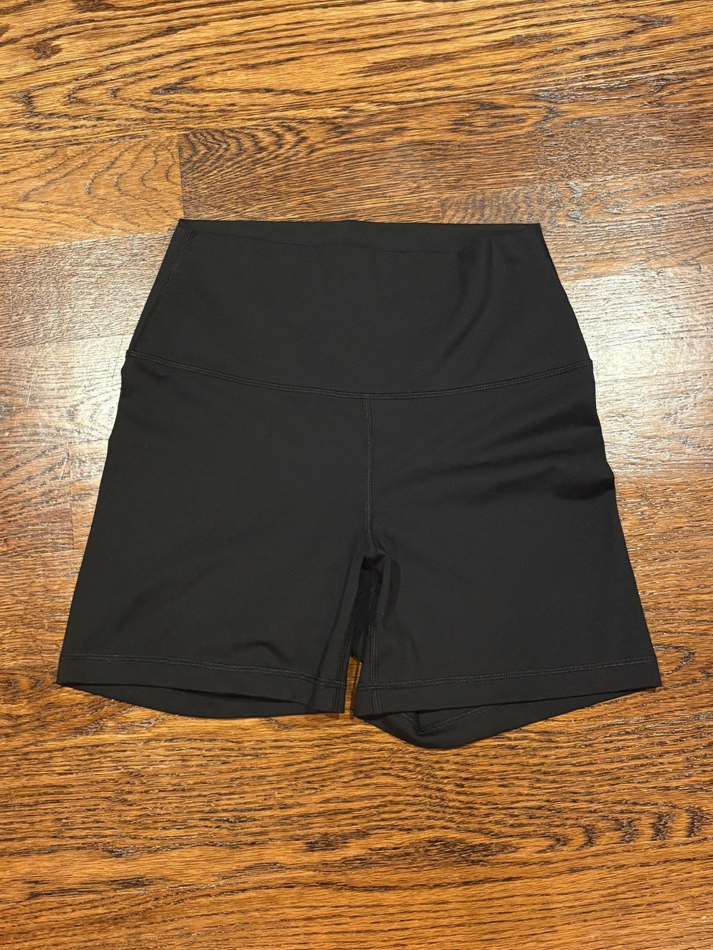 Yogalicious Black High-Waist Bike Shorts